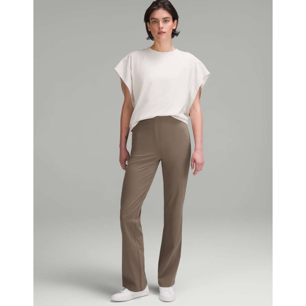 Lululemon - Smooth Fit Pull-On High-Rise Pants Luxtreme Nomad Size 4 Org $148